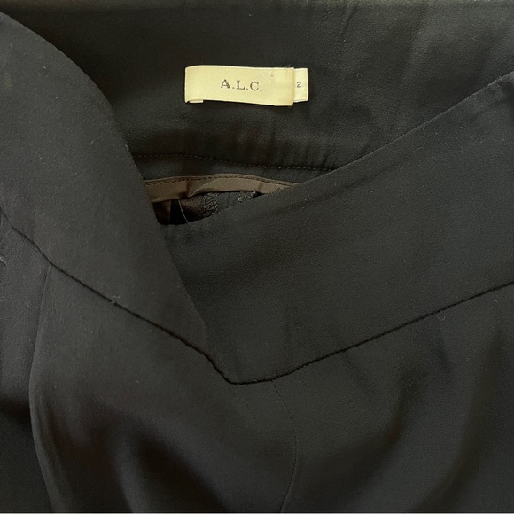 A.L.C. Smith Dark navy pants with zippers - Picture 9 of 10